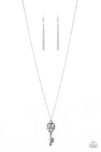 Load image into Gallery viewer, The Magic Key - Silver ♥ Necklace
