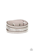 Load image into Gallery viewer, Paparazzi ♥ Rollin In Rhinestones - Silver ♥ Bracelet
