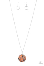 Load image into Gallery viewer, SAHARA EQUINOX Paparazzi Necklace - ORANGE
