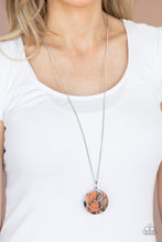 Load image into Gallery viewer, SAHARA EQUINOX Paparazzi Necklace - ORANGE
