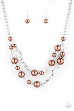 Load image into Gallery viewer, HIGH ROLLER STATUS  Paparazzi Necklace - BROWN
