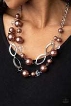 Load image into Gallery viewer, HIGH ROLLER STATUS  Paparazzi Necklace - BROWN
