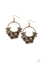 Load image into Gallery viewer, Eden Essence Paparazzi Earring - Brass
