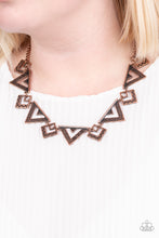 Load image into Gallery viewer, Giza Goals Paparazzi Necklace - Copper
