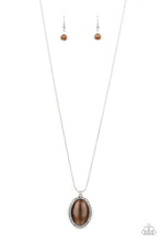 Load image into Gallery viewer, GLISTEN To This Paparazzi Necklace - Brown
