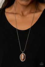 Load image into Gallery viewer, GLISTEN To This Paparazzi Necklace - Brown
