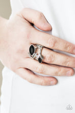 Load image into Gallery viewer, Flawless Foliage  Paparazzi Ring - Black
