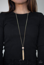 Load image into Gallery viewer, FIVE-ALARM FIREWORK Paparazzi Necklace - GOLD
