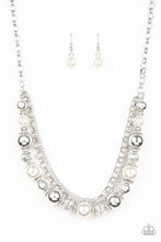 Load image into Gallery viewer, 5th Avenue Romance Paparazzi Necklace - White
