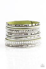 Load image into Gallery viewer, Wham Bam Glam Paparazzi Snap Bracelet - Green
