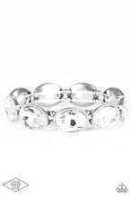 Load image into Gallery viewer, DIVA In Disguise Paparazzi Bracelet - White - Life Of The Party Fan Favorite
