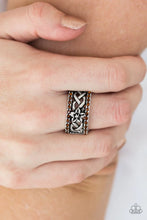 Load image into Gallery viewer, Tropical Springs Paparazzi Ring - Brown
