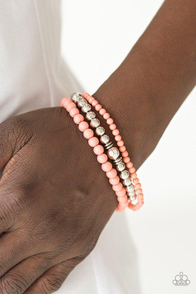 Midsummer Marvel Paparazzi Bracelet  - Orange