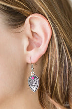 Load image into Gallery viewer, Paparazzi ♥ Distance PASTURE - Pink ♥ Earrings
