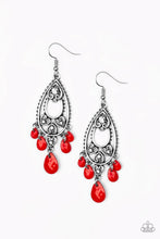 Load image into Gallery viewer, Paparazzi ♥ Fashion Flirt - Red ♥ Earrings
