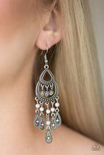 Load image into Gallery viewer, Paparazzi ♥ Eastern Excursion - Silver ♥ Earrings
