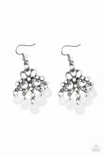 Load image into Gallery viewer, Dip It GLOW Paparazzi Earring - White

