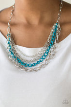 Load image into Gallery viewer, Color Bomb Paparazzi Necklace - Blue
