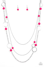 Load image into Gallery viewer, Beachside Babe Paparazzi Necklace - Pink
