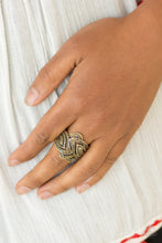 Load image into Gallery viewer, Paparazzi ♥ Fire and Ice - Brass ♥ Ring
