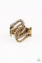 Load image into Gallery viewer, Paparazzi ♥ Make Waves - Brass ♥ Ring
