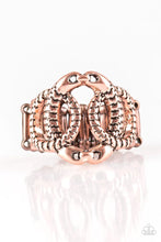 Load image into Gallery viewer, Paparazzi ♥ TRIO de Janeiro - Copper ♥ Ring
