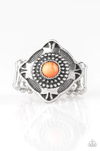 Load image into Gallery viewer, Paparazzi ♥ Four Corners Fashion - Orange ♥ Ring
