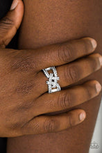 Load image into Gallery viewer, Can Only Go UPSCALE From Here Paparazzi Ring - White
