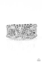 Load image into Gallery viewer, Can Only Go UPSCALE From Here Paparazzi Ring - White

