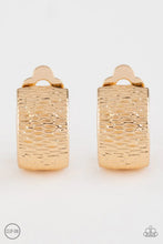 Load image into Gallery viewer, Paparazzi ♥ Cirque Du Couture - Gold ♥ Clip-On Earring
