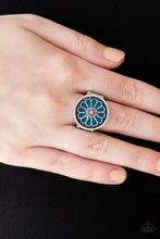 Load image into Gallery viewer, Paparazzi ♥ Garden View - Blue ♥ Ring
