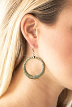 Load image into Gallery viewer, Paparazzi ♥ Mayan Mantra - Brass ♥ Earrings
