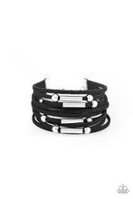 Load image into Gallery viewer, Back To BACKPACKER Paparazzi Bracelet - Black
