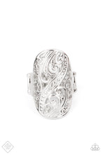 Load image into Gallery viewer, Pier Paradise Paparazzi Ring - Silver - August 2021 Fashion Fix
