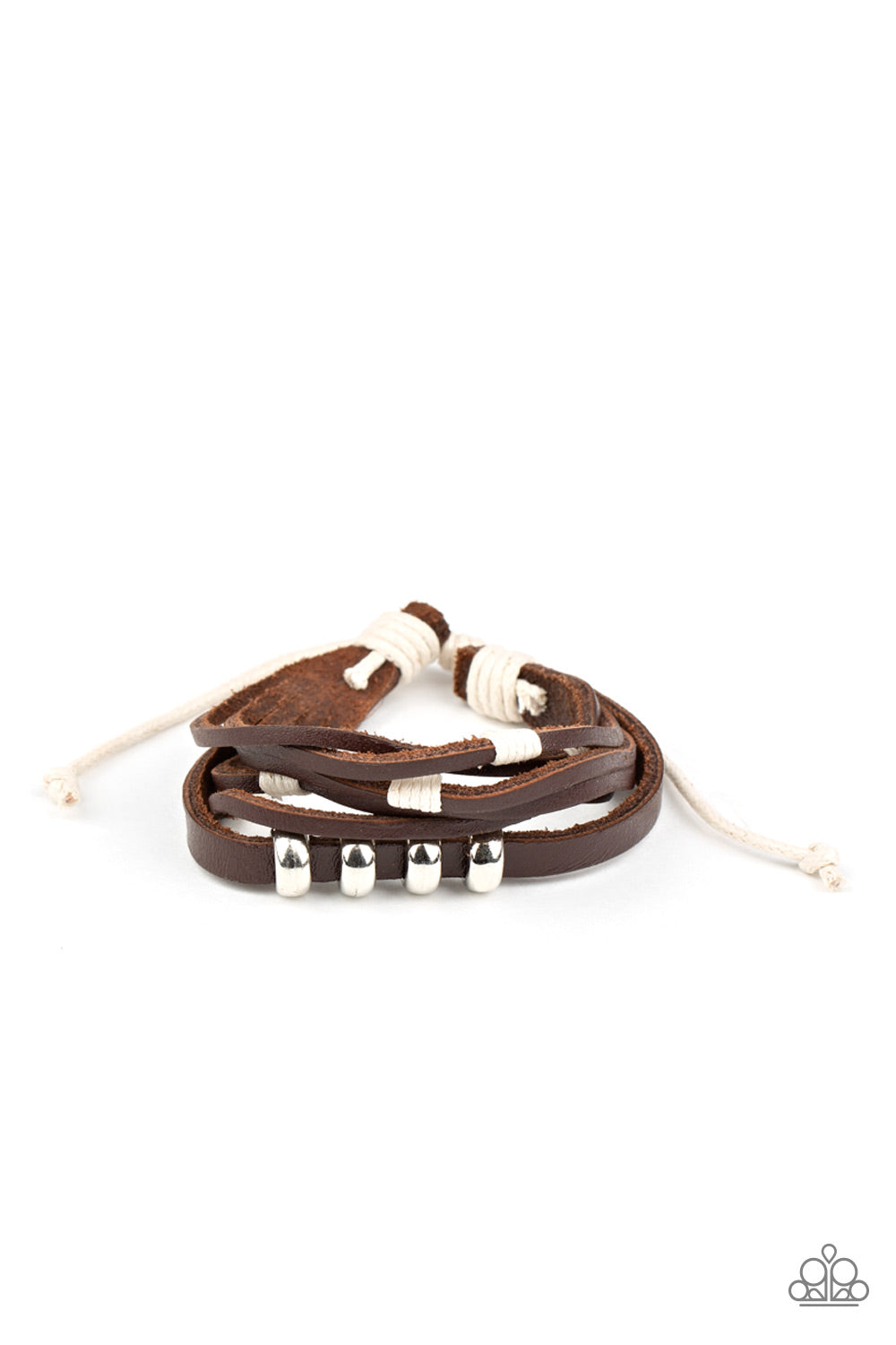 Solo Quest Paparazzi Urban Bracelet - Brown