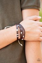 Load image into Gallery viewer, Solo Quest Paparazzi Urban Bracelet - Brown
