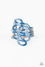Load image into Gallery viewer, Paparazzi ♥ The Run-Around - Blue ♥ Ring
