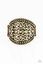 Load image into Gallery viewer, Paparazzi ♥ Island Rover - Brass ♥ Ring
