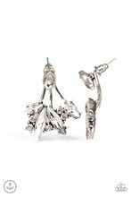 Load image into Gallery viewer, Deco Dynamite Paparazzi Jacket Earring - White EMP 2021
