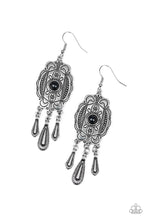 Load image into Gallery viewer, Natural Native Paparazzi Earring - Black
