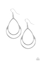 Load image into Gallery viewer, Paparazzi ♥ Simple Glisten - Silver ♥ Earrings
