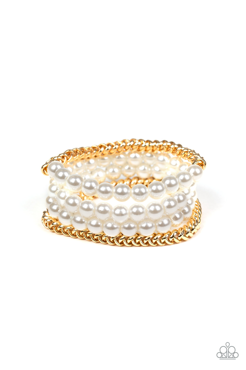 Industrial Incognito Paparazzi Bracelet  - Gold