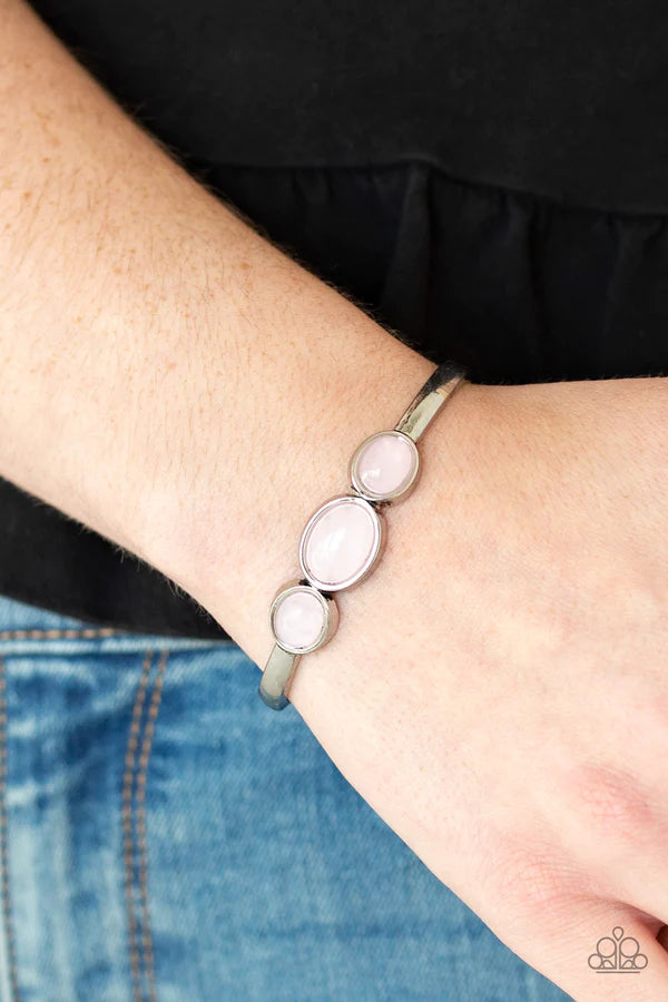 Paparazzi ♥ ROAM Rules - Pink ♥ Cuff Bracelet