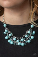 Load image into Gallery viewer, Seaside Soiree Paparazzi Necklace - Blue
