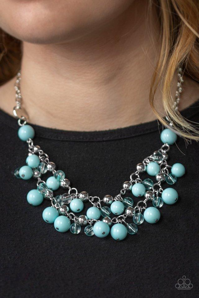 Seaside Soiree Paparazzi Necklace - Blue