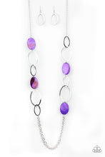 Load image into Gallery viewer, Kaleidoscope Coasts Paparazzi Necklace - Purple
