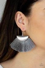 Load image into Gallery viewer, Paparazzi ♥ Fox Trap - Silver ♥ Earrings

