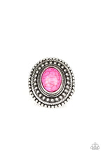Load image into Gallery viewer, Paparazzi ♥ Terra Terrain - Pink - Cracked Stone ♥ Ring
