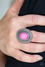Load image into Gallery viewer, Paparazzi ♥ Terra Terrain - Pink - Cracked Stone ♥ Ring
