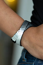 Load image into Gallery viewer, Paparazzi ♥ Under The SEQUINS - Silver ♥ Double Wrap Reversible Bracelet
